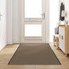 Ovenmatto Beige ja musta 120 x 400 cm 100% polyamidi