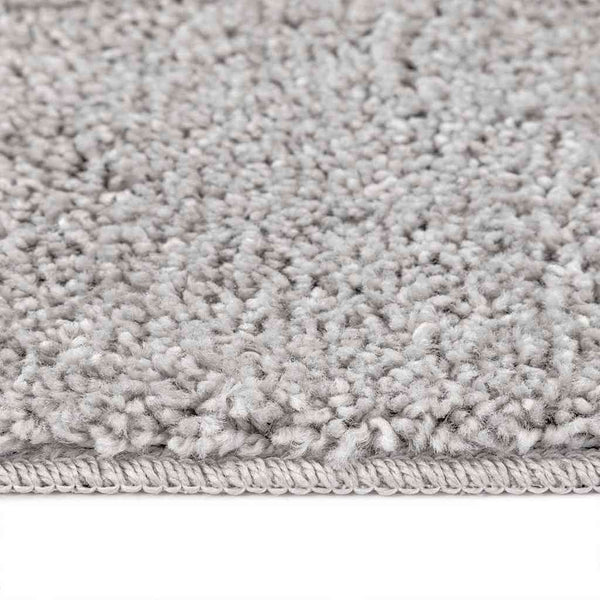 Liukumaton Shaggy Matto Harmaa 120 x 120 cm PP