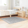 Liukumaton Shaggy Matto Harmaa 120 x 120 cm PP