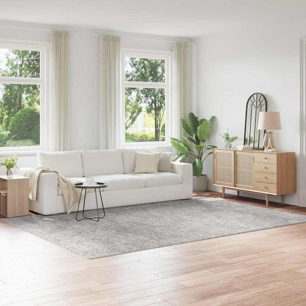 Liukumaton Shaggy Matto Harmaa 240 x 340 cm PP