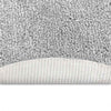 Liukumaton Shaggy Matto Harmaa 90 x 90 cm PP