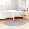 Liukumaton Shaggy Matto Harmaa 120 x 120 cm PP