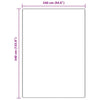 Liukumaton Shaggy Matto Kerma 240 x 340 cm PP