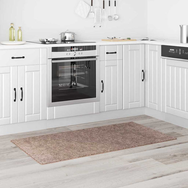 Liukumaton Shaggy Matto Ruskea 80 x 150 cm PP