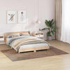 Liukumaton Shaggy Matto Ruskea 160 x 230 cm PP