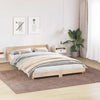Liukumaton Shaggy Matto Ruskea 240 x 340 cm PP
