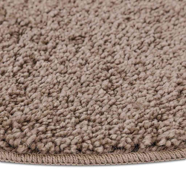 Liukumaton Shaggy Matto Ruskea 90 x 90 cm PP