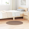 Liukumaton Shaggy Matto Ruskea 90 x 90 cm PP