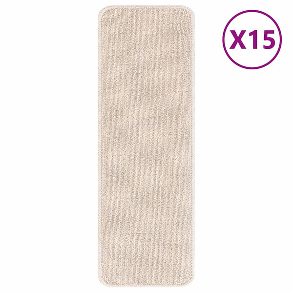 Liukumattomat portaamatot 15 kpl 60 x 25 cm Kerma PP Suorakaide