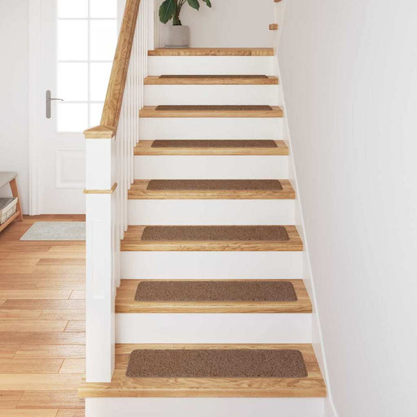 Liukumattomat portaamatot 15 kpl 75 x 20 cm Keltainen PP
