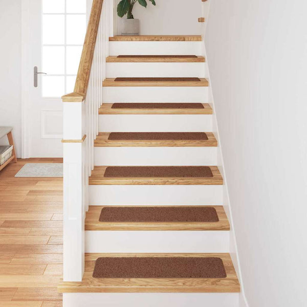 Liukumattomat portaamatot 15 kpl 75 x 20 cm Keltainen PP