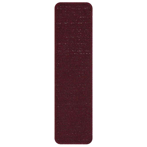 Liukumattomat portaamatot 15 kpl 75 x 20 cm Bordeaux’n punainen