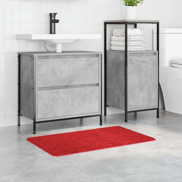 Liukumaton kylpyhuonematto Punainen 50 x 80 cm PP