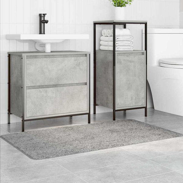 Liukumaton kylpyhuonematto Harmaa 70 x 120 cm PP