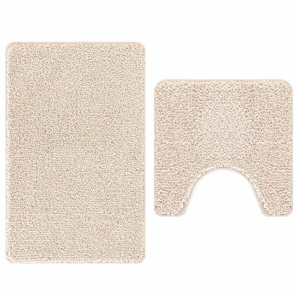 Liukumaton kylpyhuoneen matto-setti 2 kpl Kerma 50 x 50 cm PP