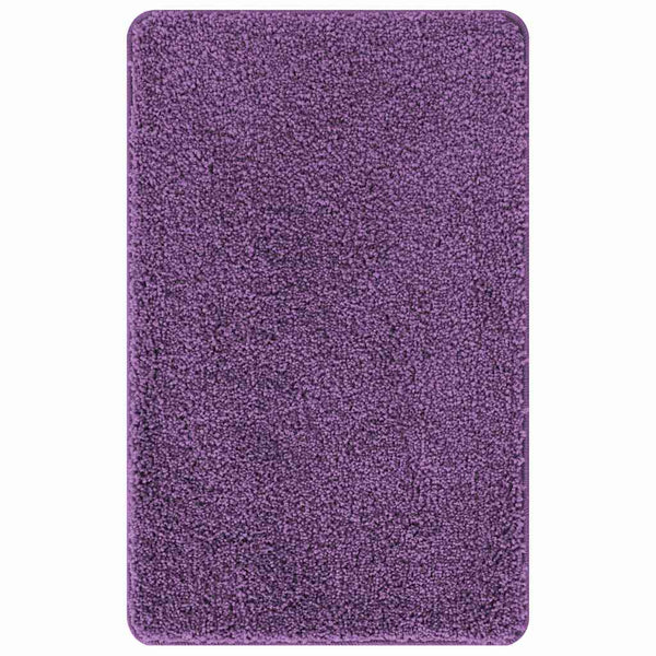 Liukumaton kylpyhuoneen matto-setti 2 kpl Violetti 50 x 50 cm