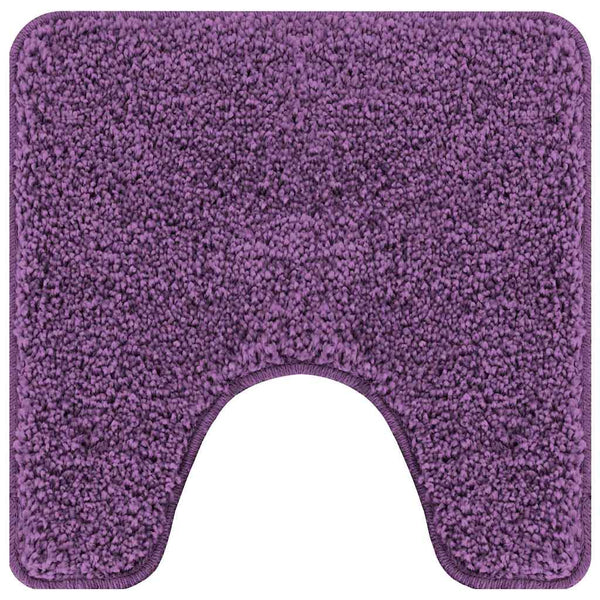 Liukumaton kylpyhuoneen matto-setti 2 kpl Violetti 50 x 50 cm