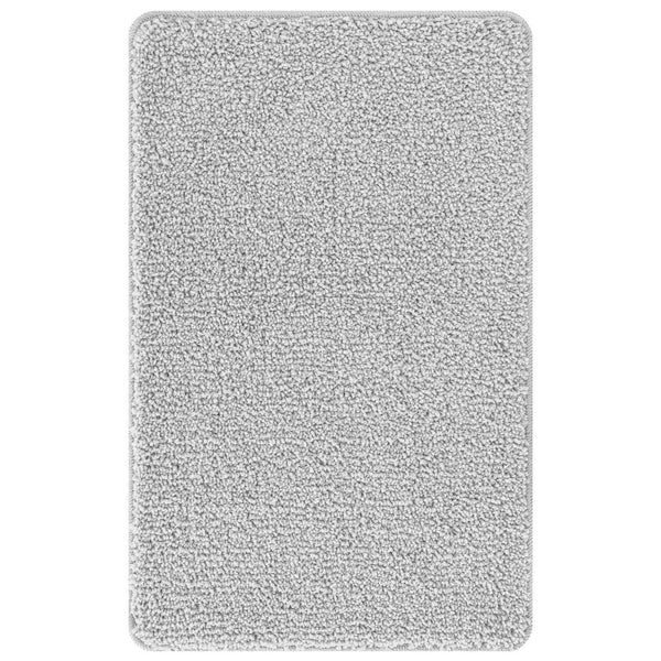 Liukumaton kylpyhuoneen matto-setti 3 kpl Harmaa 50 x 80 cm PP