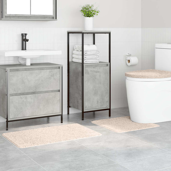 Liukumaton kylpyhuoneen matto-setti 3 kpl Kerma 50 x 80 cm PP