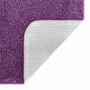 Liukumaton kylpyhuoneen matto-setti 3 kpl Violetti 50 x 80 cm
