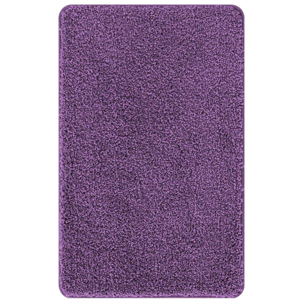 Liukumaton kylpyhuoneen matto-setti 3 kpl Violetti 50 x 80 cm