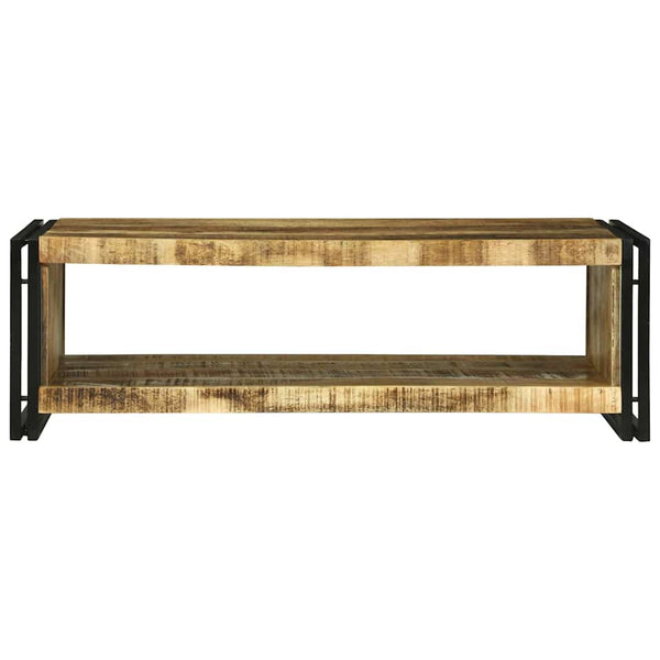 Sohvapöytä Ruskea 120 x 50 x 38 cm Kiinteä mango puu