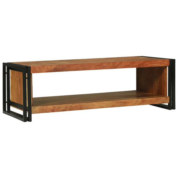 Sohvapöytä Ruskea 120 x 50 x 38 cm Tiheä akasiapuu