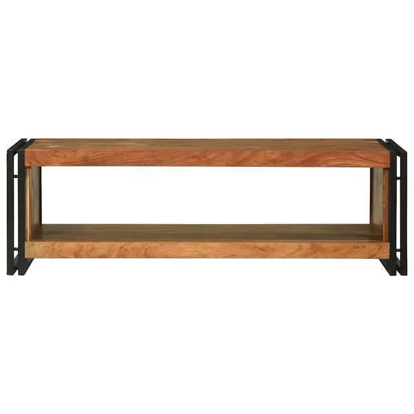 Sohvapöytä Ruskea 120 x 50 x 38 cm Tiheä akasiapuu