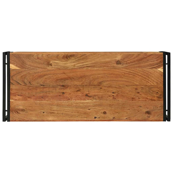 Sohvapöytä Ruskea 120 x 50 x 38 cm Tiheä akasiapuu
