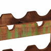 Ruskea viinipukki 100 x 45 x 33 cm kiinteä kierrätetty puu