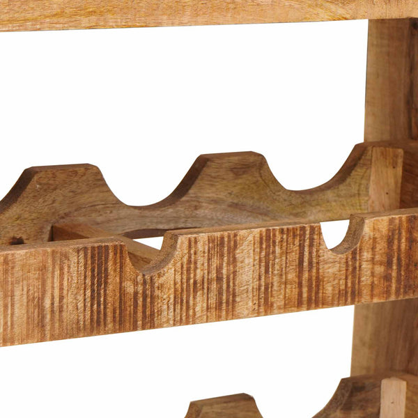 100 x 45 x 33 cm ruskea viinipukki Kiinteä karkea mango-puu