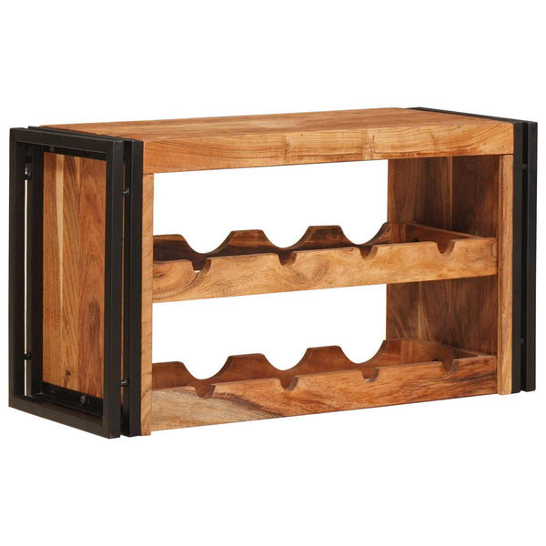 Viinipukki ruskea 100 x 45 x 33 cm Tiheä akasiapuu