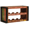 Viinipukki kierrätetty puu ruskea 100 x 45 x 33 cm