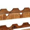 Viinipukki ruskea 100 x 45 x 33 cm Kiinteä karkea mango-puu