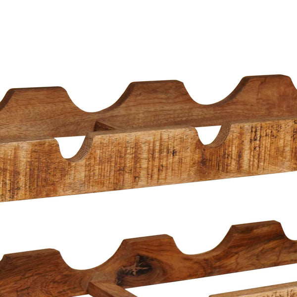 Viinipukki ruskea 100 x 45 x 33 cm Kiinteä karkea mango-puu