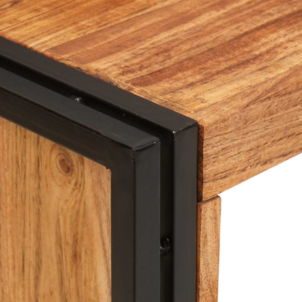 100 x 45 x 33 cm ruskea viinipukki Tiheä akasiapuu