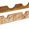 Ruskea viinipukki 100 x 45 x 33 cm Kiinteä karkea mango-puu