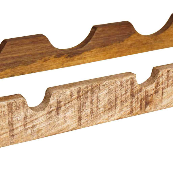 Ruskea viinipukki 100 x 45 x 33 cm Kiinteä karkea mango-puu