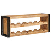Ruskea viinipukki 100 x 45 x 33 cm Kiinteä karkea mango-puu