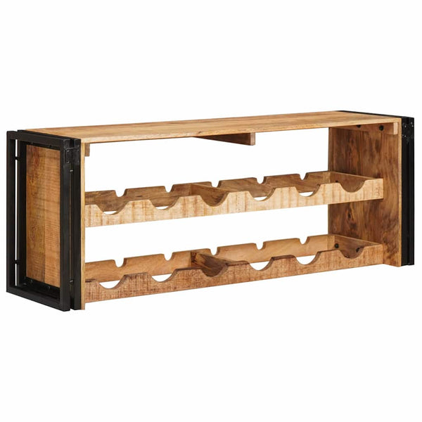 Ruskea viinipukki 100 x 45 x 33 cm Kiinteä karkea mango-puu