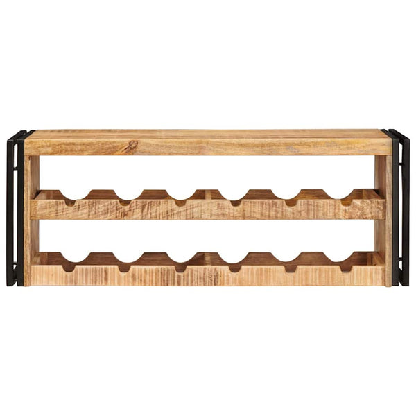 Ruskea viinipukki 100 x 45 x 33 cm Kiinteä karkea mango-puu