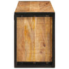 Ruskea viinipukki 100 x 45 x 33 cm Kiinteä karkea mango-puu