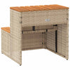 Beige hot tub step Matyasi 50x50x50,5cm (polyrottinki)