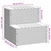 Beige hot tub step Matyasi 50x50x50,5cm (polyrottinki)