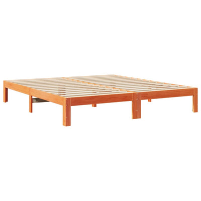 Perhesängyn runko ei patjaa vaha ruskea 270x200 cm