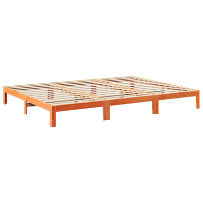 Perhesängyn runko ei patjaa vaha ruskea 270x200 cm