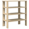 Kenkäteline Sonoma Oak 61x32x70 cm Engineered Wood