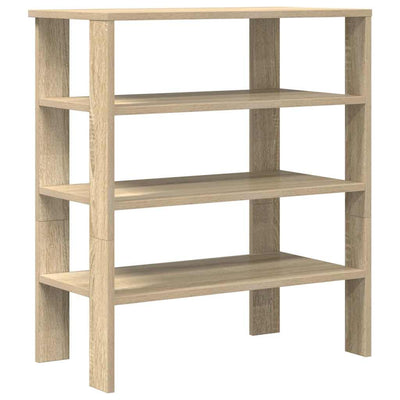 Kenkäteline Sonoma Oak 61x32x70 cm Engineered Wood