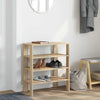 Kenkäteline Sonoma Oak 61x32x70 cm Engineered Wood