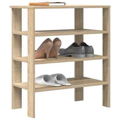 Kenkäteline Sonoma Oak 61x32x70 cm Engineered Wood